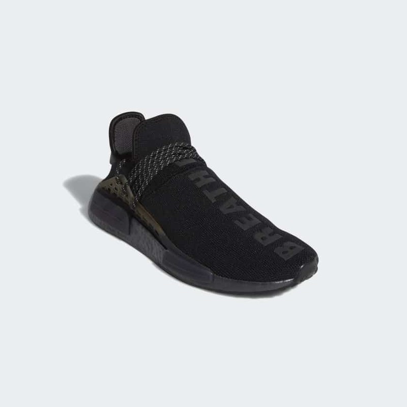 Pharrell Williams x adidas NMD HU Triple Black GX2487 Grailify